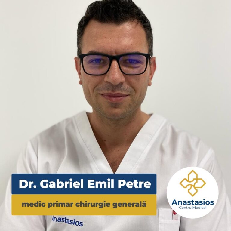 Dr. Gabriel Emil Petre - Medic Primar Chirurgie Generală