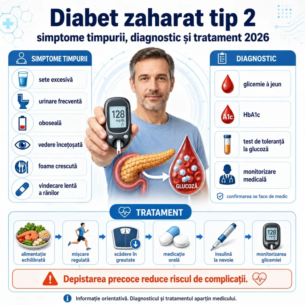 Diabet zaharat tip 2 - Ghid educațional