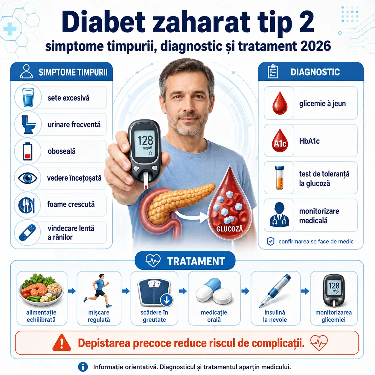 Diabet zaharat tip 2 - Ghid educațional