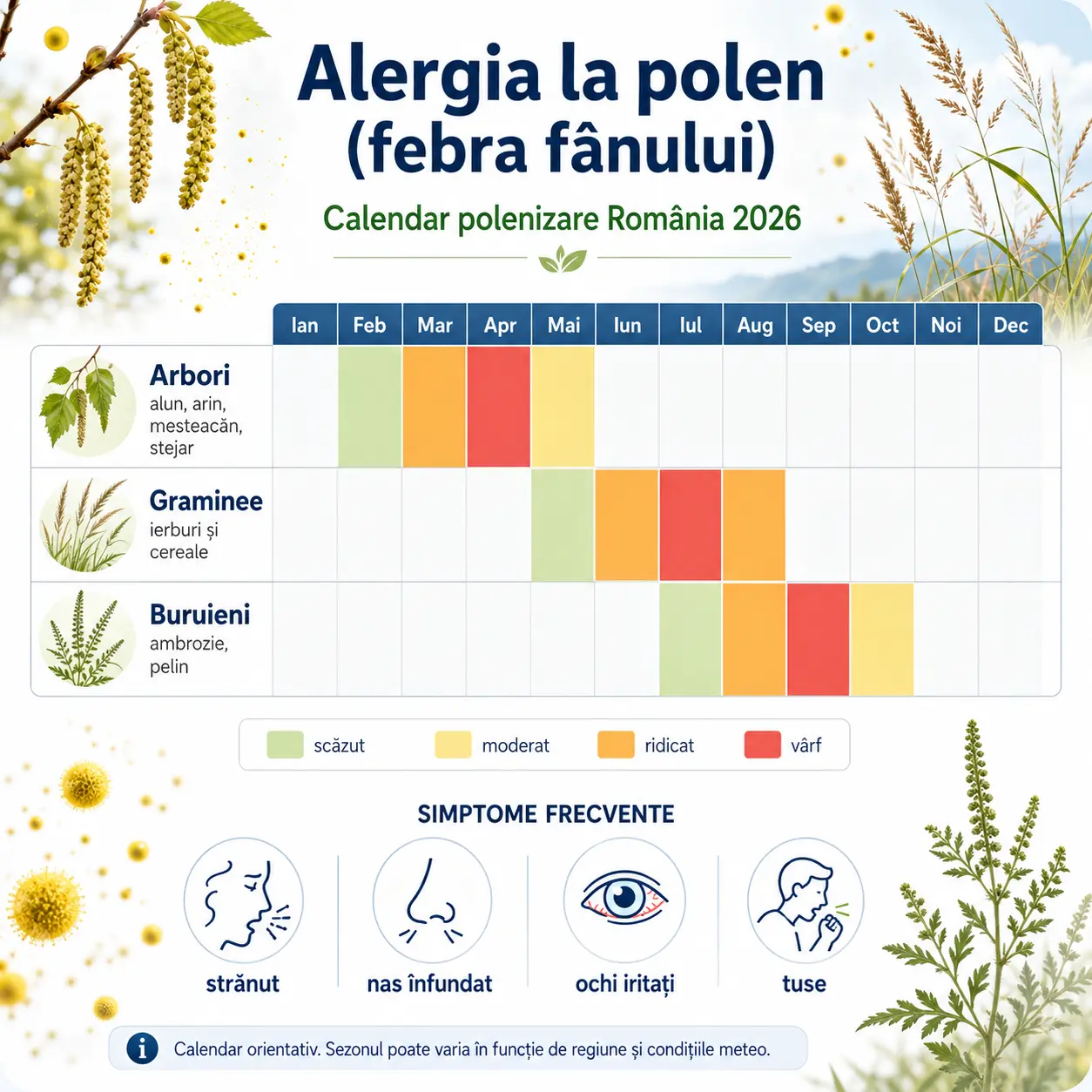 alergie la polen